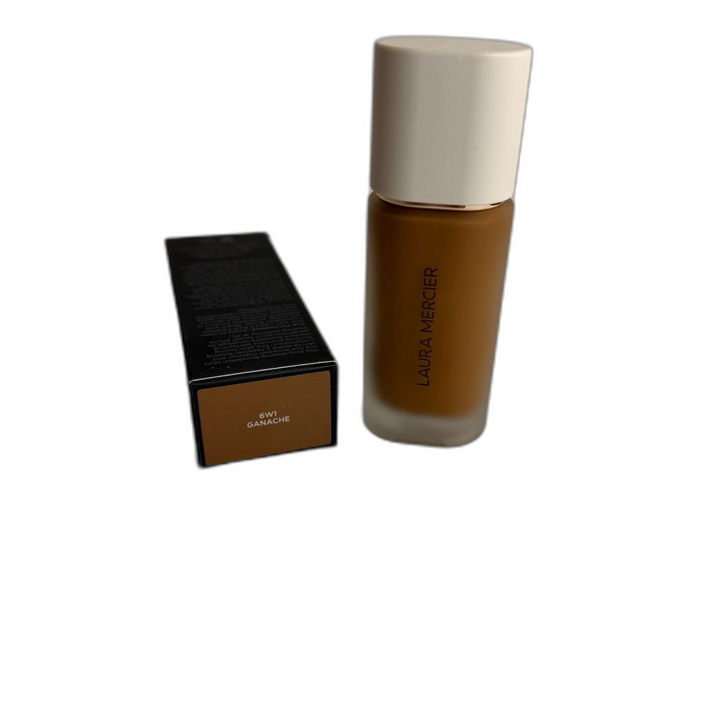 6W1 Ganache Laura Mercier Real Flawless Weightless Perfecting Foundation 1oz NIB